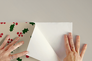 Holly Berry Seamless Patterns, a Seasonal Illustration by Lucky Dog Design Co. (Thumbnail 2 of 5)
