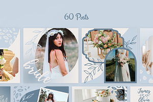 Wedding Canva Instagram Pack