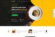 Viands Restaurant PSD Template, a Landing Page Template by Andit themes (Thumbnail 7 of 20)
