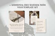 Floral Themed Canva Website Template, a Marketing Template by SociallyyCreative (Thumbnail 9 of 10)
