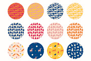 Happy Holidays - vector graphics, a Graphic by Bakulina Art (Thumbnail 15 of 19)