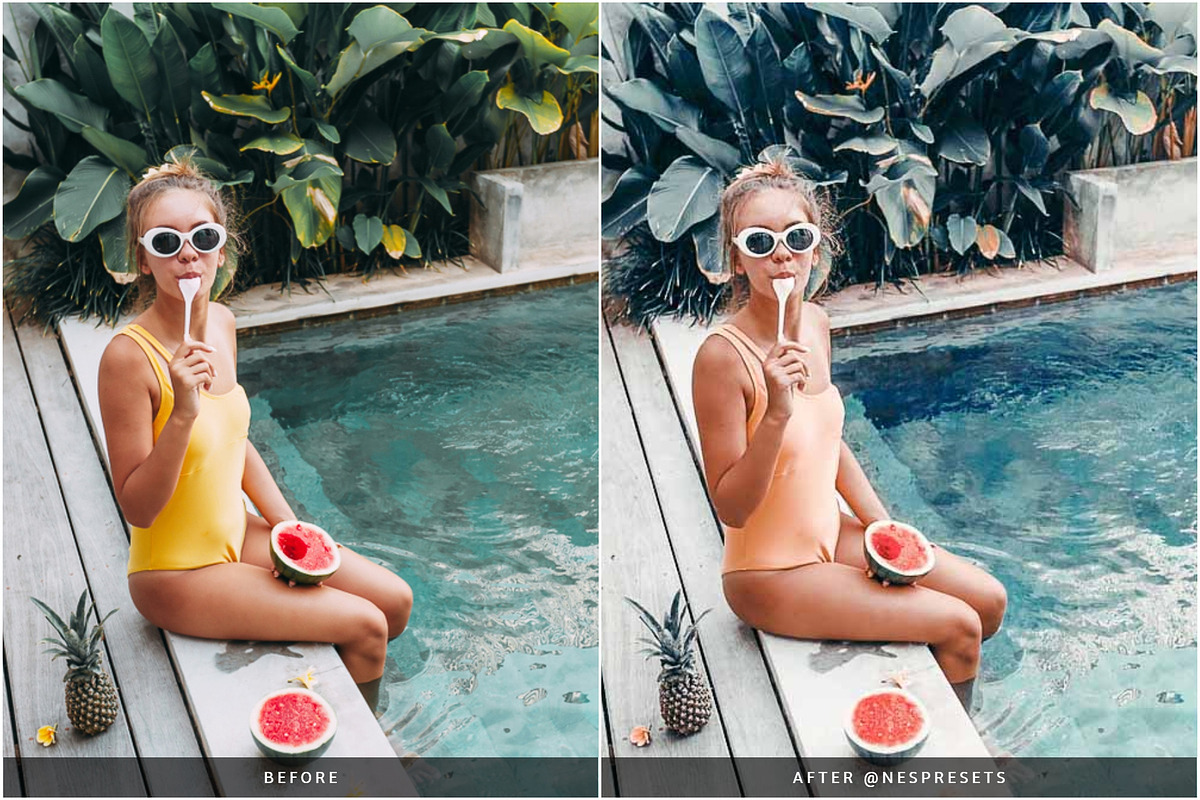 PARADISE BRIGHT LIGHTROOM PRESETS, an Action Add-On by Nes Design Co (Photo 8 of 12)