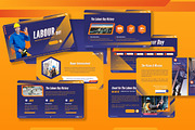 Labour - Labour Day Powerpoint, a Presentation Template by Dhabee (Thumbnail 3 of 8)