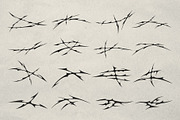 Modern Tribal Vector Shape - 50 Item, an Object Graphic by Hainz Studio (Thumbnail 2 of 12)
