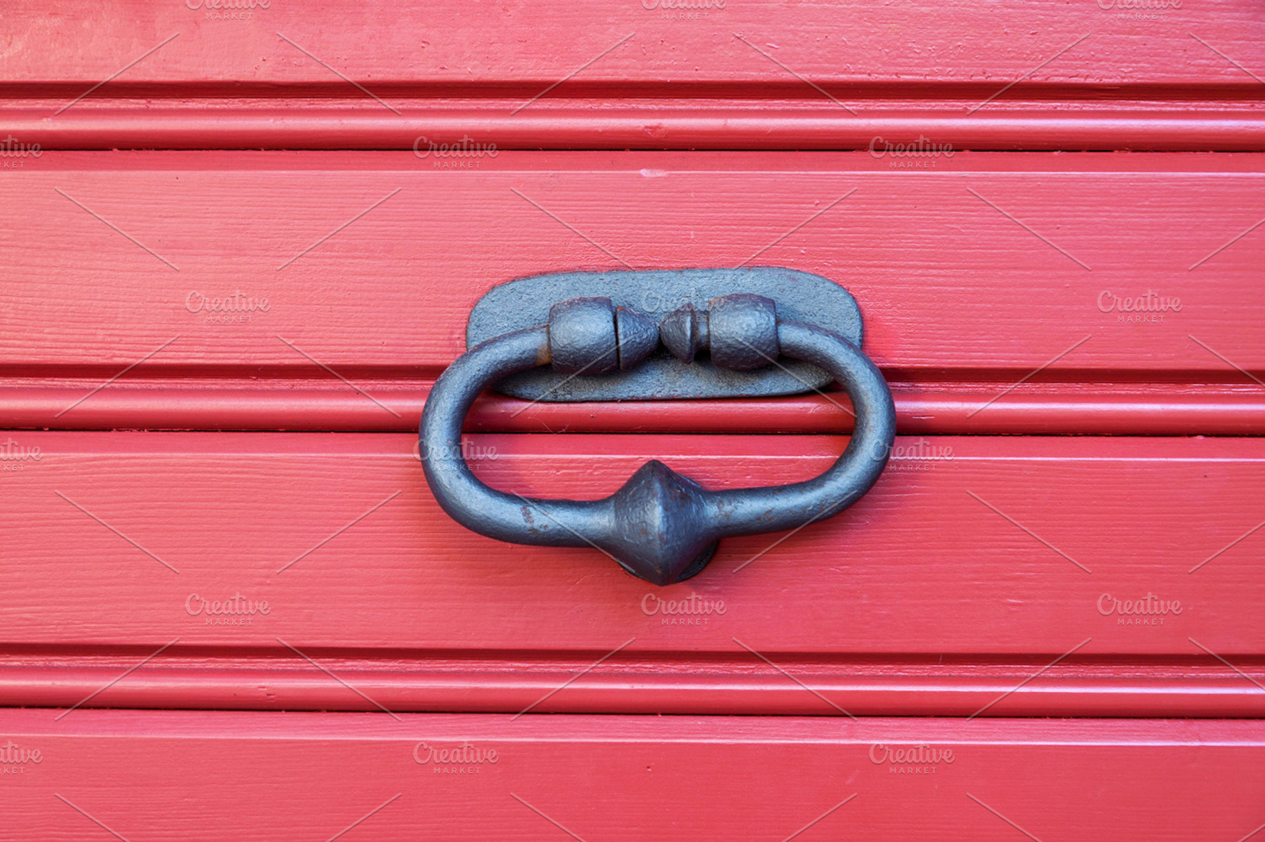 Old metal door knocker, an Architecture Photo by BOOCYS