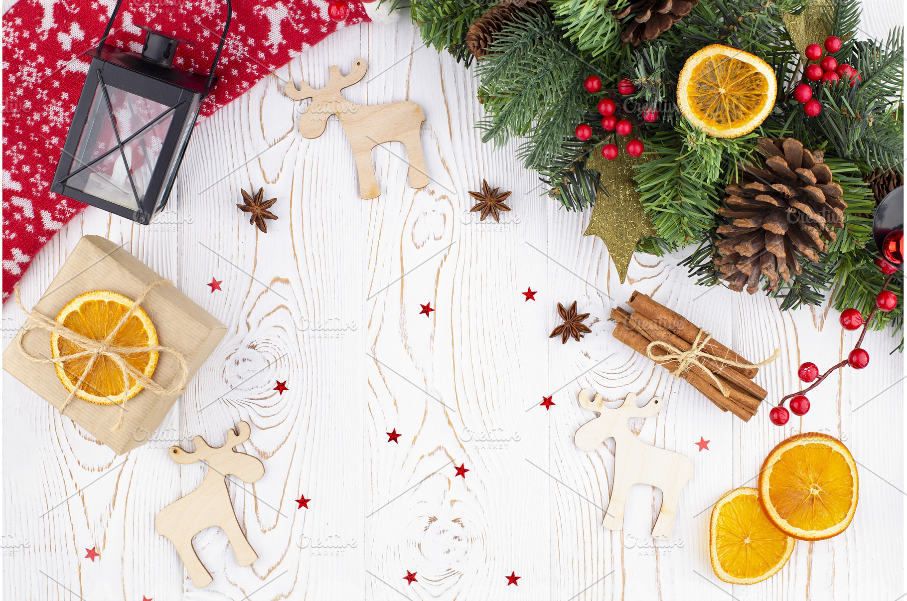 Christmas holiday background with, a Holiday Photo by Diary of impressions