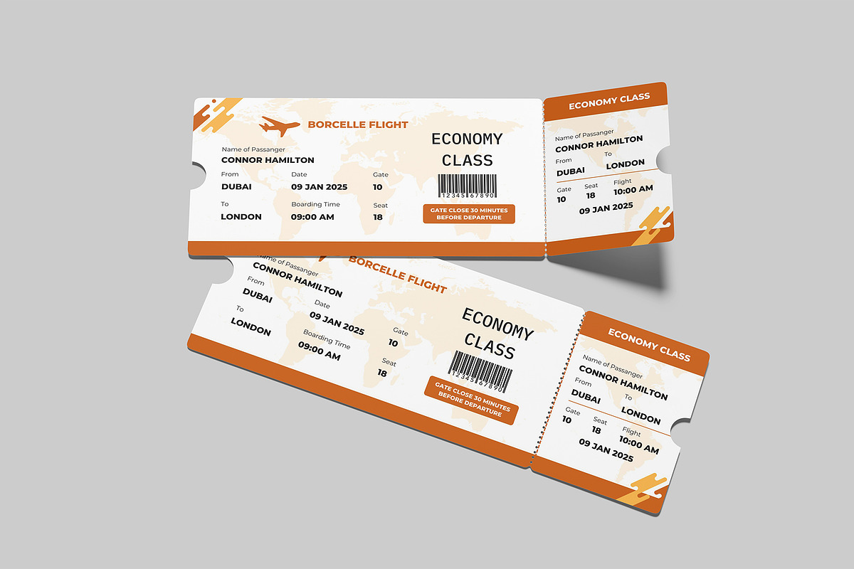 Ticket Mockup