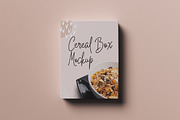 Cereal Box Mockup, a Packaging Mockup by HanaSaka_Studio (Thumbnail 5 of 5)