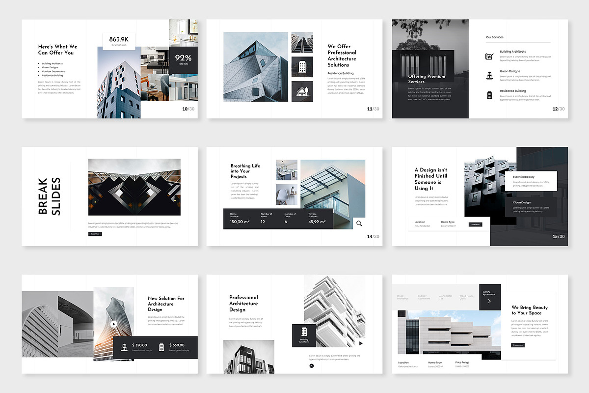 Architecture PowerPoint Template