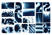 Dark Indigo Watercolors, a Texture Graphic by Planolla (Thumbnail 3 of 10)