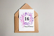 Hand Drawn Floral Wreaths + Elements, an Illustration by Anna Freya (Thumbnail 7 of 8)