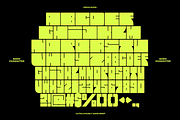 Mega Buns | Ultra Chunky Sans, a Sans Serif Font by Denustudios (Thumbnail 10 of 13)