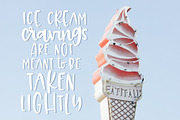 Peach Bourbon, a Font by OnTheSpotStudio (Thumbnail 2 of 8)