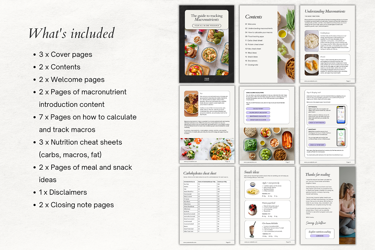 Fitness Wellness Marketing Pack, a Marketing Template by Motion Studio (Photo 6 of 10)