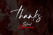 Street Redemption, a Handwritten Font by Fachranheit Studio (Thumbnail 9 of 9)