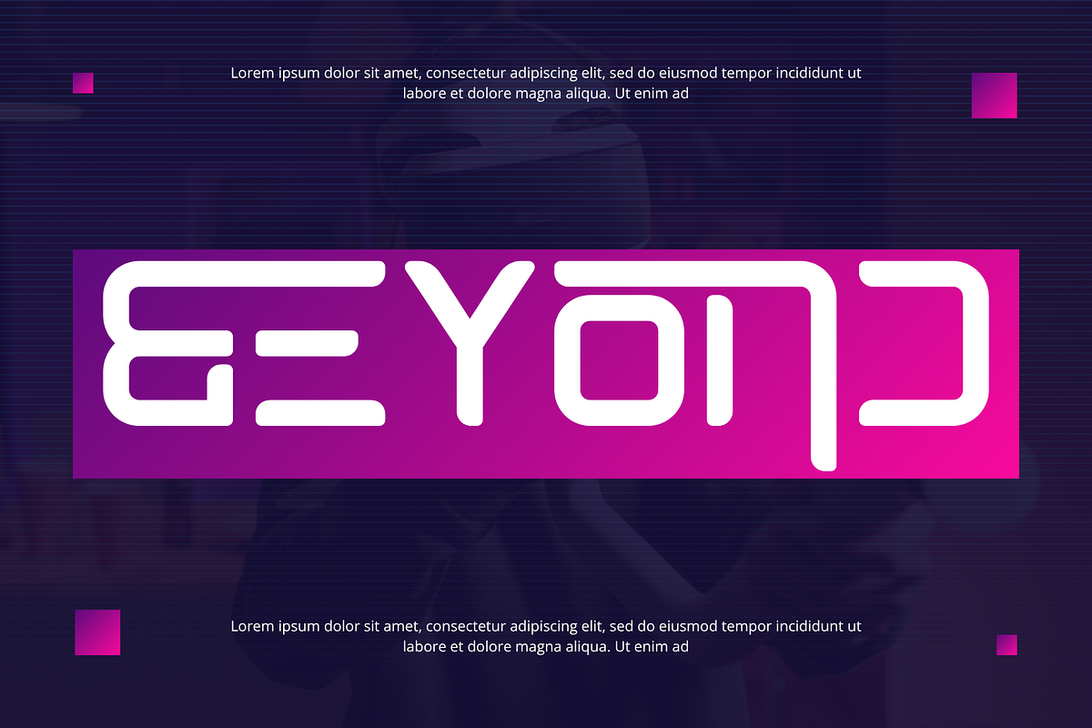 Comfort Expanse - Futuristic Font, a Sans Serif Font by 177Studio (Photo 3 of 9)