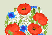 Backgrounds with spring flowers., a Card Template by incomible (Thumbnail 3 of 3)