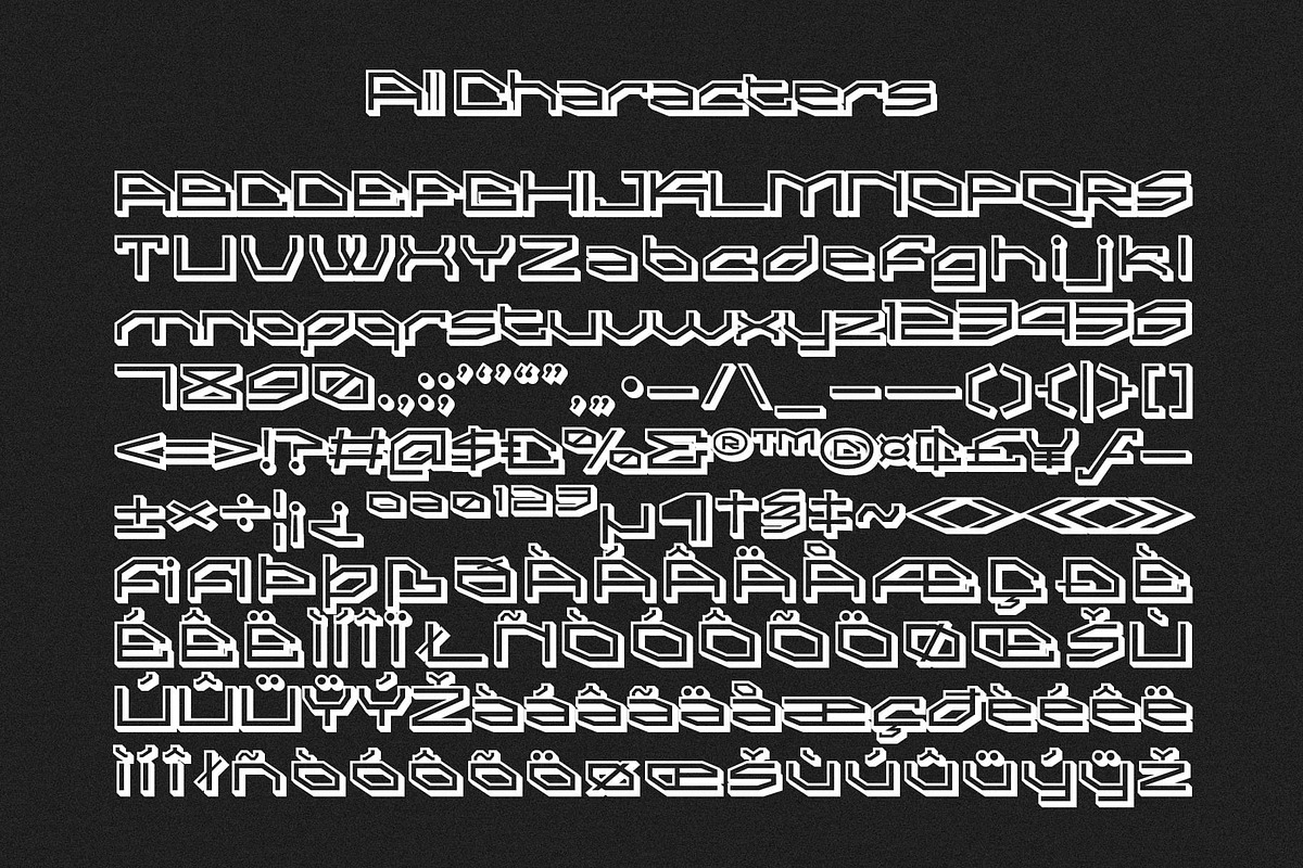 Gefalent 3D, a Sans Serif Font by Craft Supply Co. (Photo 8 of 8)
