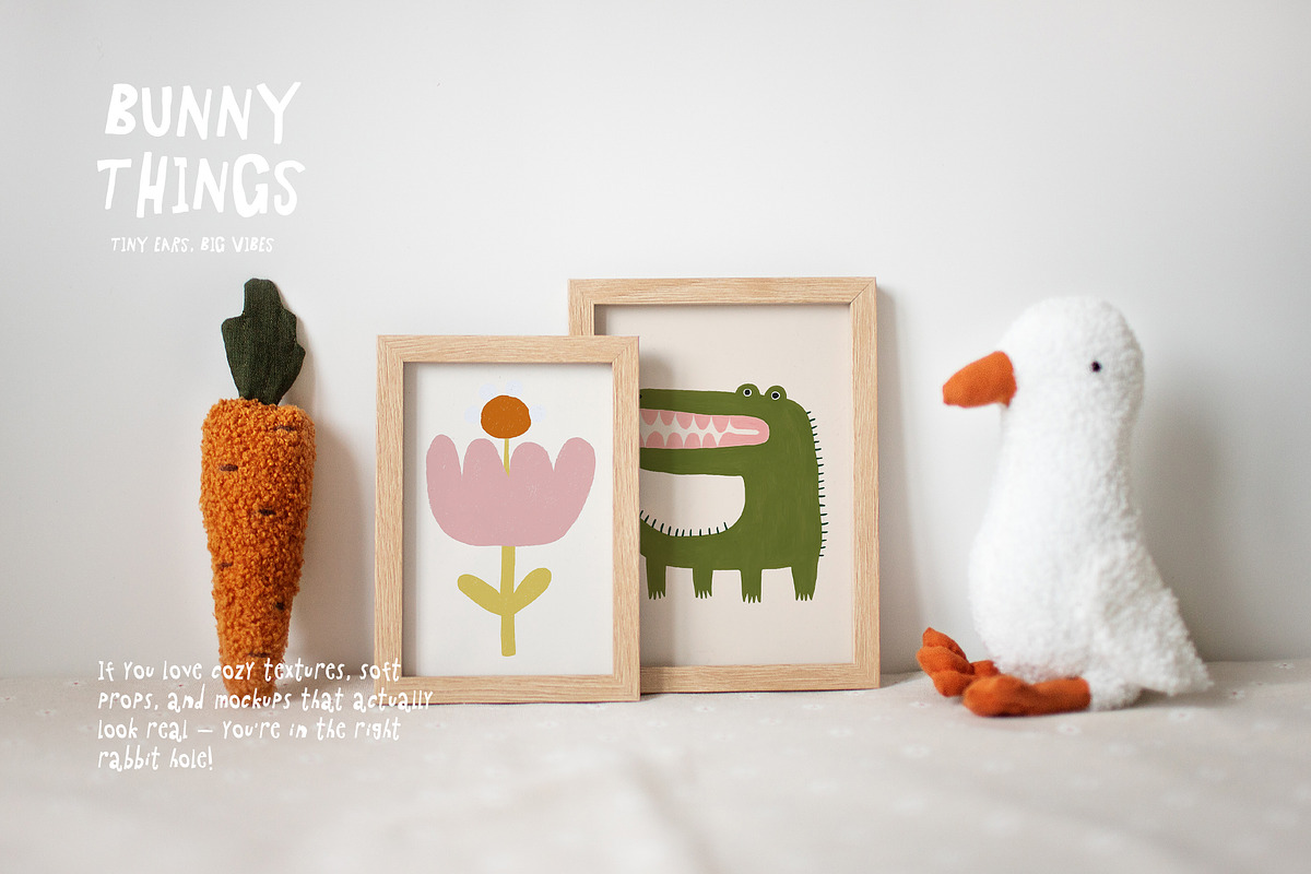 Bunny Things 45 Frame & Card Mockups, a Product Mockup by Muse Mockups (Photo 12 of 16)