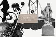 Black & White Collage Creator Bundle, an Illustration by 98 Created (Thumbnail 10 of 10)