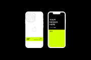 iPhone 13 Pro - Vector, an iPhone Mockup by grafikbase (Thumbnail 1 of 2)