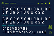 Numbero – Sporty Sans Serif, a Sans Serif Font by figuree studio (Thumbnail 5 of 10)