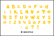 Pok Font Svg Png Pdf Dxf Alphabet, an Object Graphic by Custom Fonts & Patterns (Thumbnail 2 of 5)