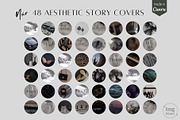 Aesthetic Story Highlight Covers, a Social Media Template by Imageblend (Thumbnail 1 of 3)