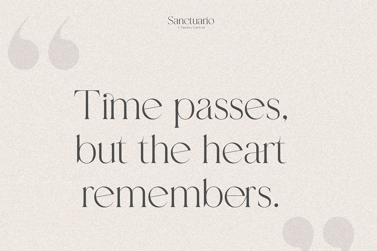 Sanctuario A Timeless Serif, a Serif Font by Prestige Artsy Studio (Photo 9 of 10)