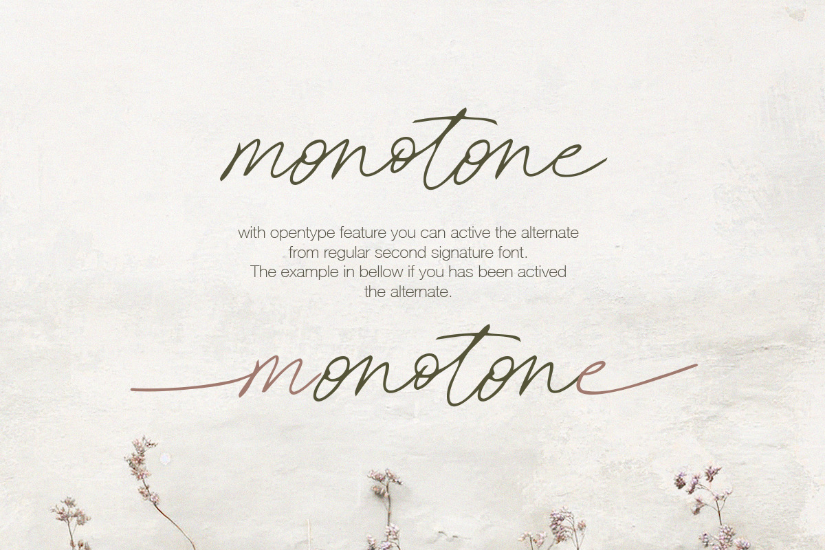 Second Signature - Duo Script, a Script Font by Bale Type (Photo 12 of 12)