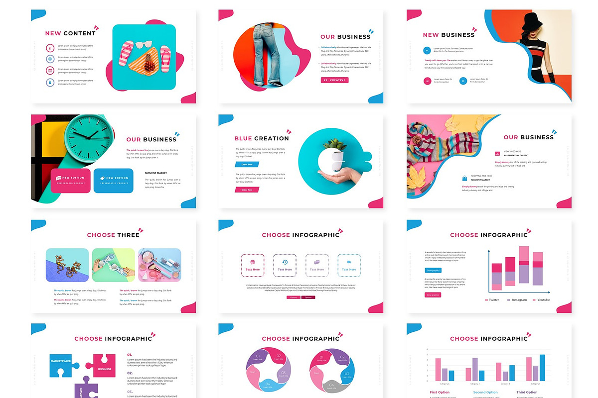 Krexa - Keynote Template, a Presentation Template by AQR Studio