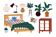 Modern furniture set. Home decor, an Object Illustration by Good Studio (Thumbnail 4 of 7)