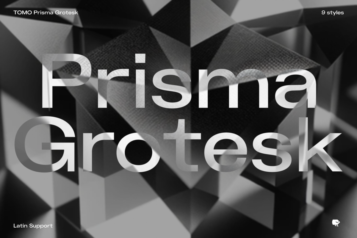 Prisma Grotesk, a Sans Serif Font by TOMO Fonts (Photo 1 of 12)