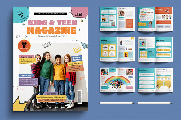 Kids and Teen Magazines preview 8