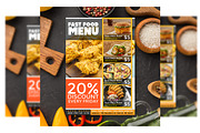 Restaurant Food Menu, a Flyer Template by imadeDesign (Thumbnail 1 of 2)