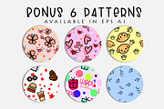 Lovely Puppy - Sweet Collection Set, a Sans Serif Font by Dm Studio (Thumbnail 5 of 10)