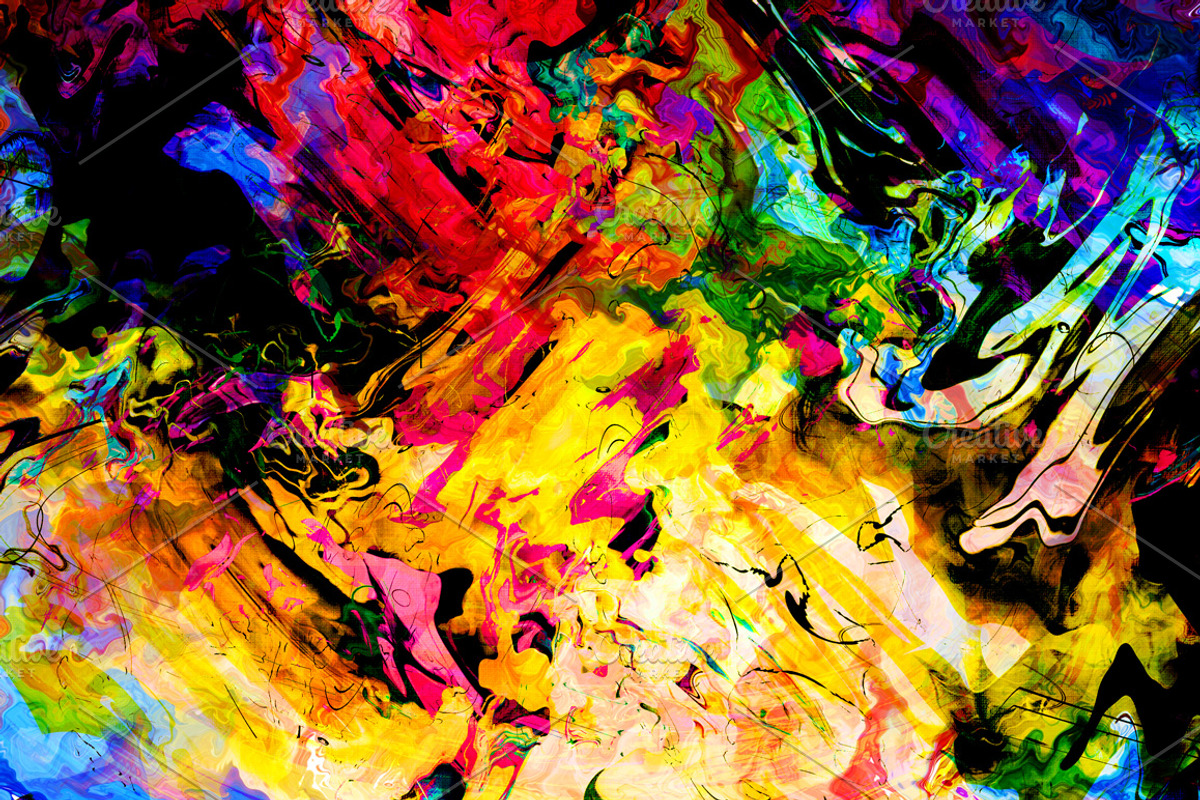 Artistic Paint Backgrounds preview 4