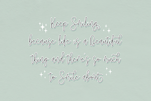 Holy Saghne Handwritten Font