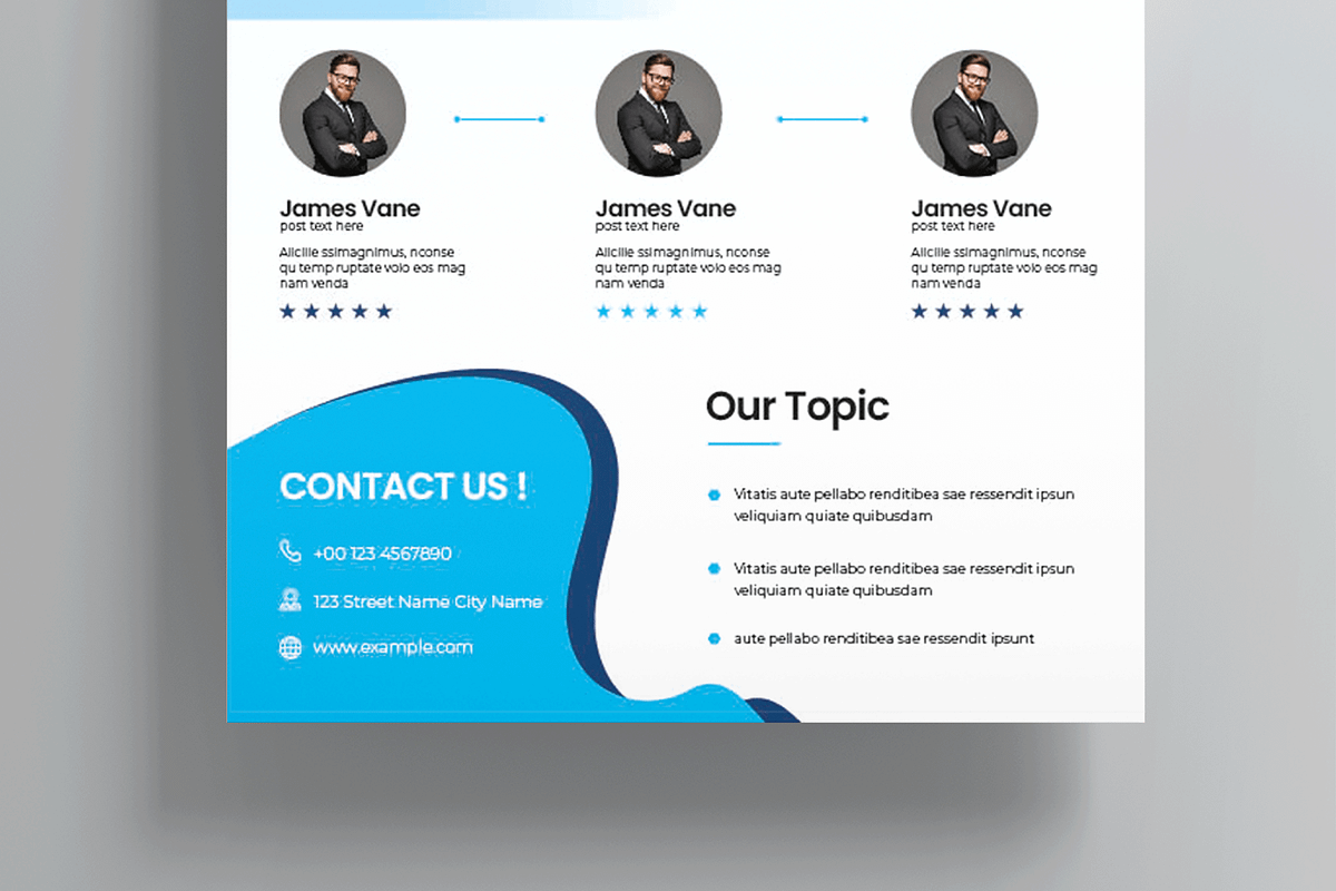 Online Business Conference Flyer, a Flyer Template by MightyDesign (Photo 3 of 8)