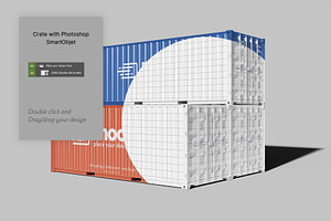 Shipping Container Mockup Bundle