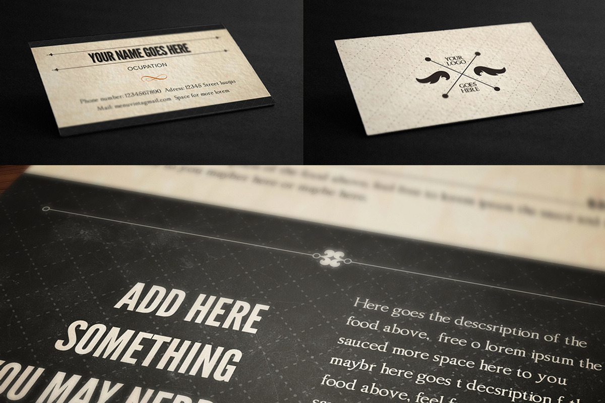 Elegant Food Menu 5, a Brochure Template by Luuqas Design (Photo 5 of 6)