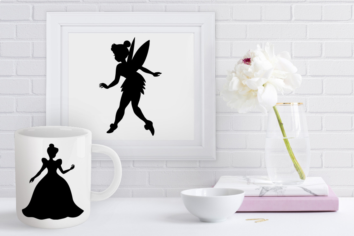 Princess SVG, Princesses Bundle SVG., an Illustration by Doodle Cloud Studio (Photo 5 of 8)