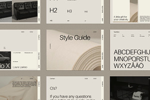 Brand Style Guide Template InDesign