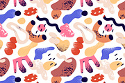Abstract shape seamless patterns set, a Pattern Graphic by Good Studio (Thumbnail 3 of 14)