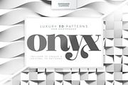 ONYX - 3D Patterns for Photoshop, a Pattern Graphic by DesignerCandies (Thumbnail 1 of 22)