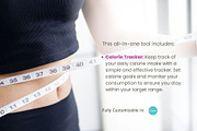 Weight Loss Planner Canva Template, a Templates & Theme by cmatworks (Thumbnail 6 of 7)
