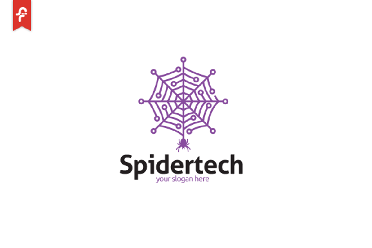 Spider Tech Logo, a Branding & Logo Template by ft.studio