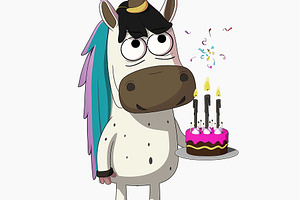 Cute Unicorn, a Holiday Photo by Imaginarium