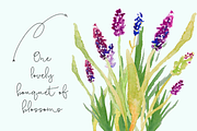 Watercolor Lavender Clip Art, an Illustration by Emerald & Ivy Studios (Thumbnail 3 of 3)