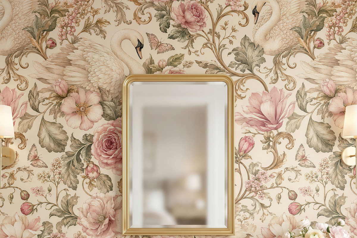 Luxury Bathroom Wallpaper Mockup PSD, a Household Mockup by 1001 mockups (Photo 7 of 11)